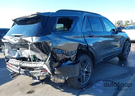 2025 Ford Explorer St из США, поврежденный, VIN 1FMWK8GC2SGC93831